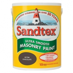 Sandtex Smooth Masonry Bitter Chocolate 5L