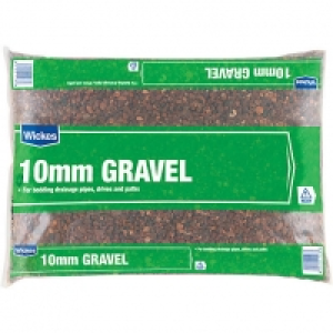Wickes 10mm Gravel Pea Shingle Major Bag £3.19