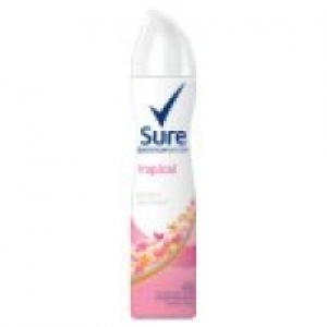 Women Tropical Anti-perspirant Deodorant Aerosol £1.50