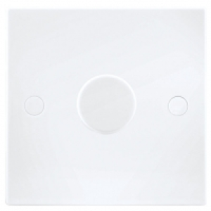 British General Single Dimmer Switch 1 Gang 2 Way 400W White £9.99