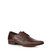 Debenhams Red Herring Brown leather perforated shoes