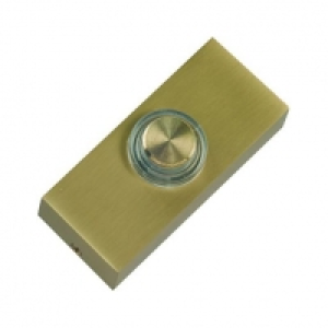 Wickes Doorbell Push Solid Brass £10.99