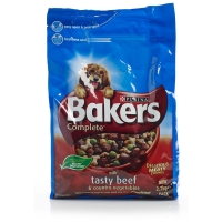 Wilko  Bakers Complete Dog Food with Tasty Beef and Country Vegetab