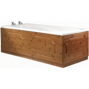 Wickes Natural Pine Effect End Bath Panel 700mm