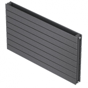 Wickes  QRL Slieve Horizontal 578x800 Gun Metal Radiator