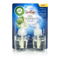 Wilko  Airwick Life Scents Refill Linen In The Air 2pk