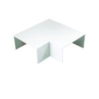 Wickes  Wickes Maxi Trunking Flat Angle White 100x50mm 2 Pack