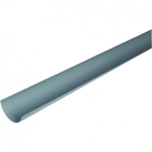 Wickes  Wickes Grey Miniline Gutter Length 2000mm