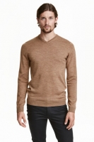 HM   V-neck merino wool jumper