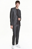HM   Wool suit trousers Slim fit