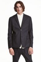 HM   Wool-blend blazer Slim fit