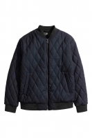 HM   Quilted bomber jacket