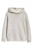 HM   Glittery hooded top