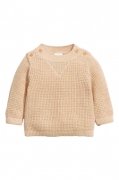 HM   Knitted cotton jumper