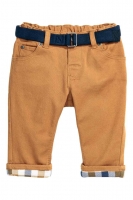 HM   Lined cotton trousers