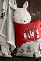HM   Christmas-motif pillowcase