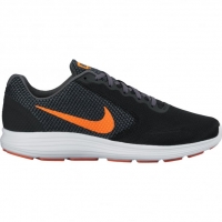 InterSport Nike Nike Mens Revolution 3 Black Running Shoe