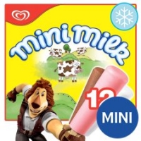 Tesco  Walls Mini Milk Ice Cream Lollies 12 X 35Ml