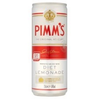 Tesco  Pimms And Diet Lemonade 250Ml