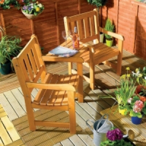 JACK AND JILL WOODEN BENCH SET £59.99