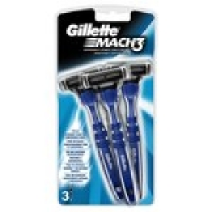 Gillette Mach 3 Disposable Razors &pound;4.00