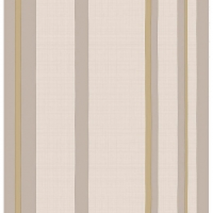 Kelly Hoppen Hoppen Stripe Decorative Wallpaper Taupe/Gold £22.99
