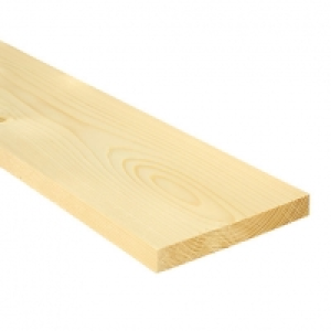 Wickes Whitewood PSE 18 x 144 x 2400mm Single
