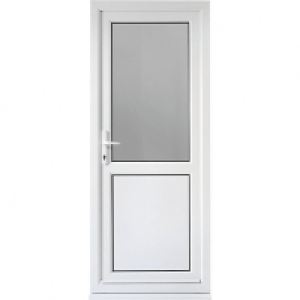 Wickes Tamar Pre-hung Upvc Door 2085 x 840mm Right Hung