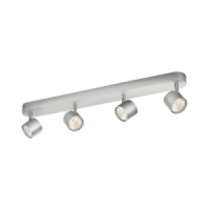 Philips Star LED 4 Bar Spotlight Aluminium £79.99