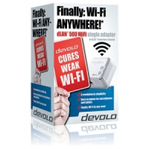 Devolo dLAN 500 WiFi Powerline Additional Adapter