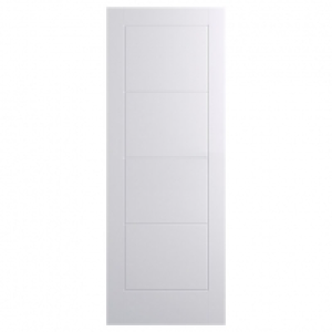 Wickes Kent Internal Moulded Door White Primed 4 Panel 1981x