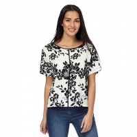 Debenhams The Collection Ivory floral print top