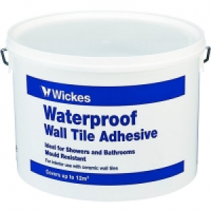 Wickes Waterproof Wall Tile Adhesive 15L £22.99