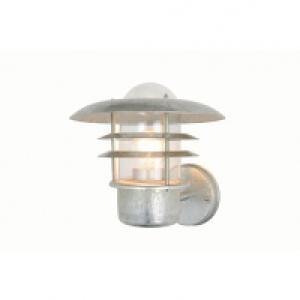ZINC Vulcan 1 light Lantern Galvanised