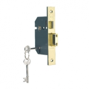 Yale P-M550-PB-65 5 Lever Sashlock 64mm Brass £20.99