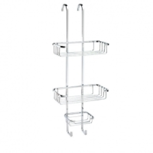 Croydex Rust Free Hook Over Three Tier Basket &pound;24.99