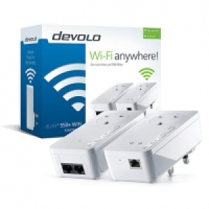 Devolo dLAN 550+ WiFi Powerline Starter Kit