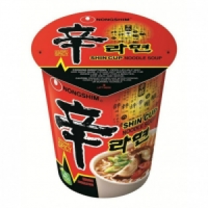 NONGSHIM SHIN CUP NOODLE SOUP 68G £0.69