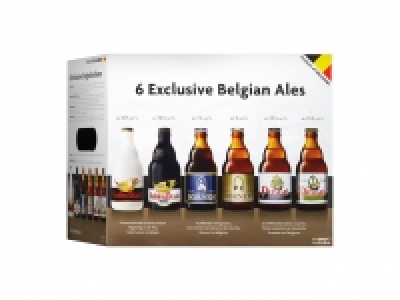 6 Exclusive Belgian Ales £10.99