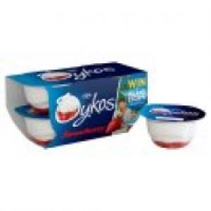 Greek Style Strawberry Yogurts £2.30