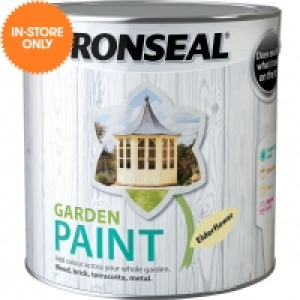 Ronseal Garden Paint Elderflower 2.5L &pound;17.99