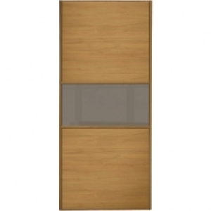 Wickes Sliding Wardrobe Door Silver Frame Mirror Panel Widel £239.20
