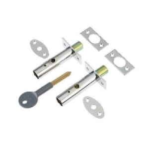 Yale P-2PM444-CH-2 Door Security Bolts Chrome Pack 2 &pound;15.29