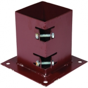 Wickes Bolt Down Post Support for 100 x 100mm Posts &pound;8.99