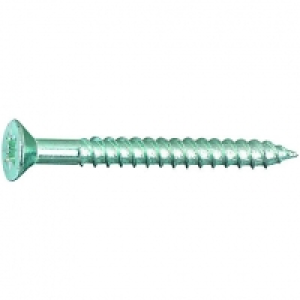 Wickes Twin Thread Screws No.8x23mm Pack 30