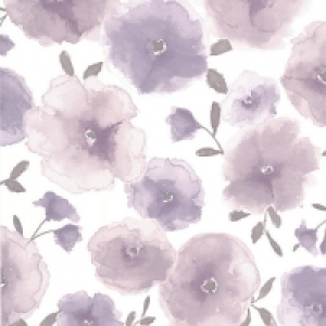 Superfresco Easy Poppies Decorative Wallpaper Lavender &pound;14.99
