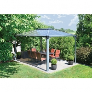 Palram Martinique Rectangular Garden Gazebo 3x4.3m