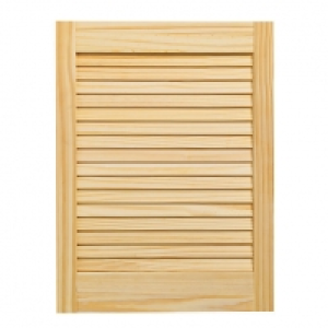 Wickes Internal Closed Louvre Door Pine 610 x 457mm