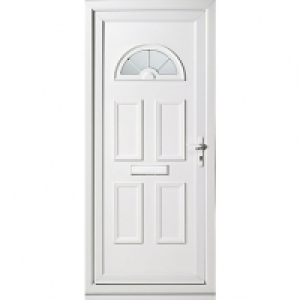 Wickes Carolina Pre-hung Upvc Front Door Set 2085 x 920mm Le