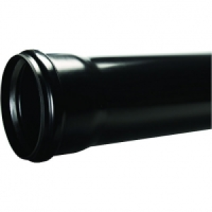 Wickes Soil Pipe Single Socket 2m Black £11.82
